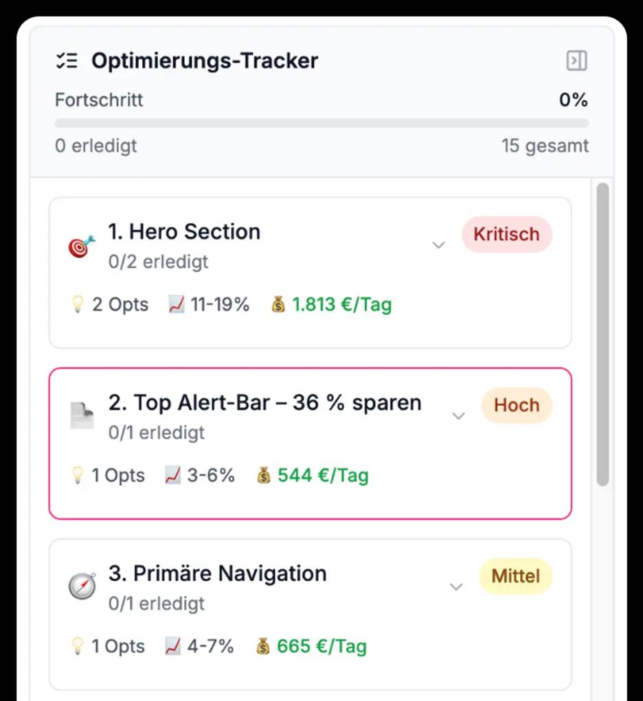 Audit Todos Tracker